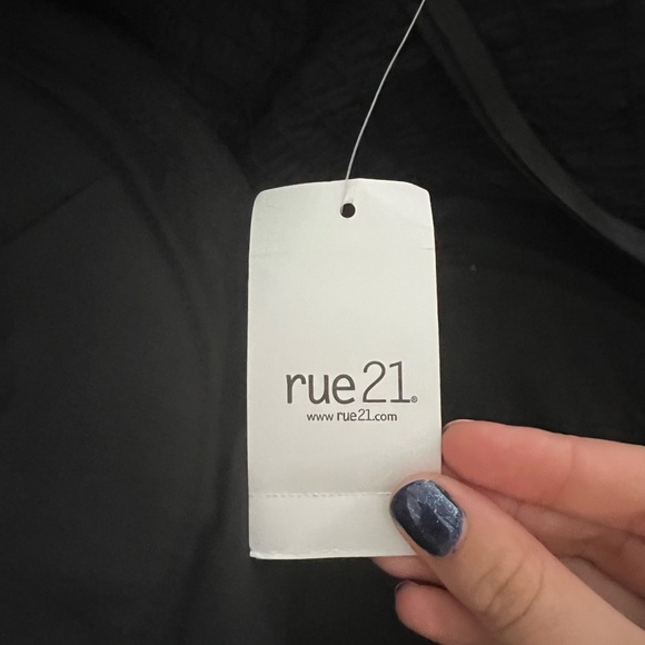 NWT Rue 21 Black Strapless Dress - Picture 5 of 6